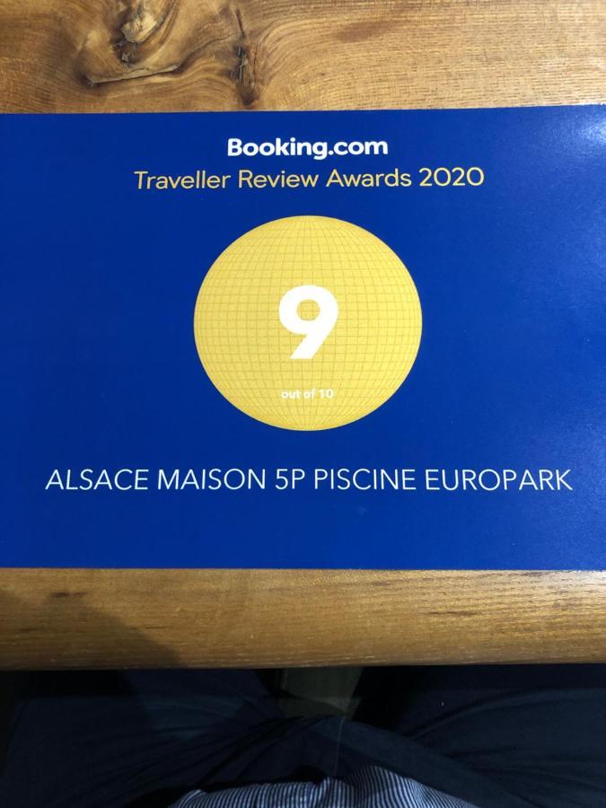 Alsace Maison 5P Piscine Europapark Rulantica Villa Marckolsheim Luaran gambar